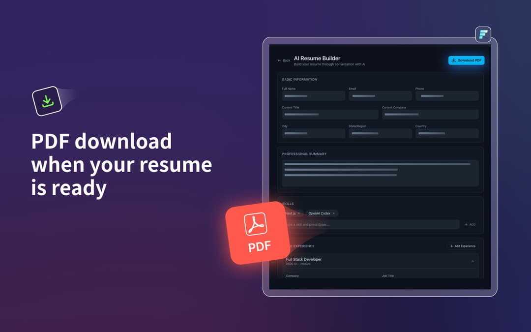 Ein strukturierter Lebenslauf-Entwurf aus Ihrem LinkedIn 4